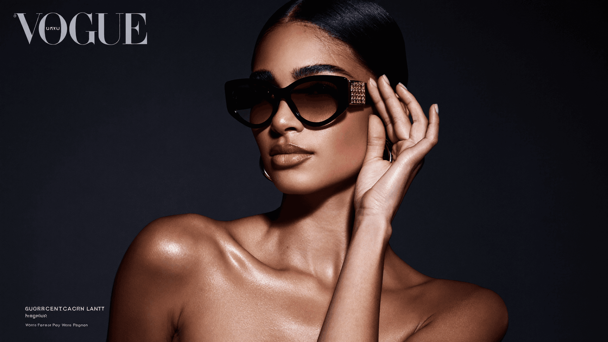 Luxury sunglasses laid on Italian marble — LUCCIARELLI signature aviator